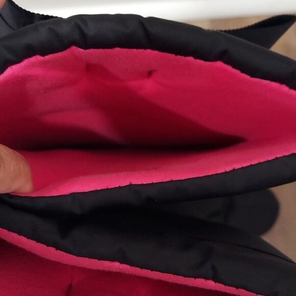 Kate Spade Tall Black Wedge Bow Winter Boots Sz 10 - Picture 6 of 11